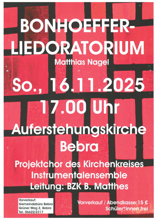 Bonhoeffer Liedprojekt A5