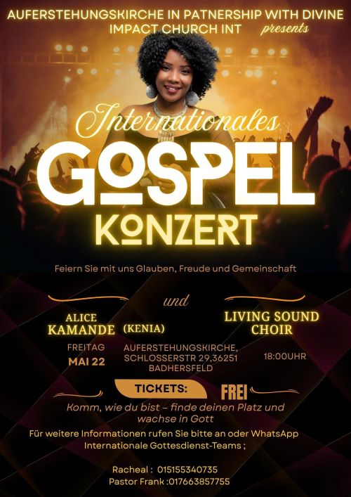 Internationales Gospelkonzert