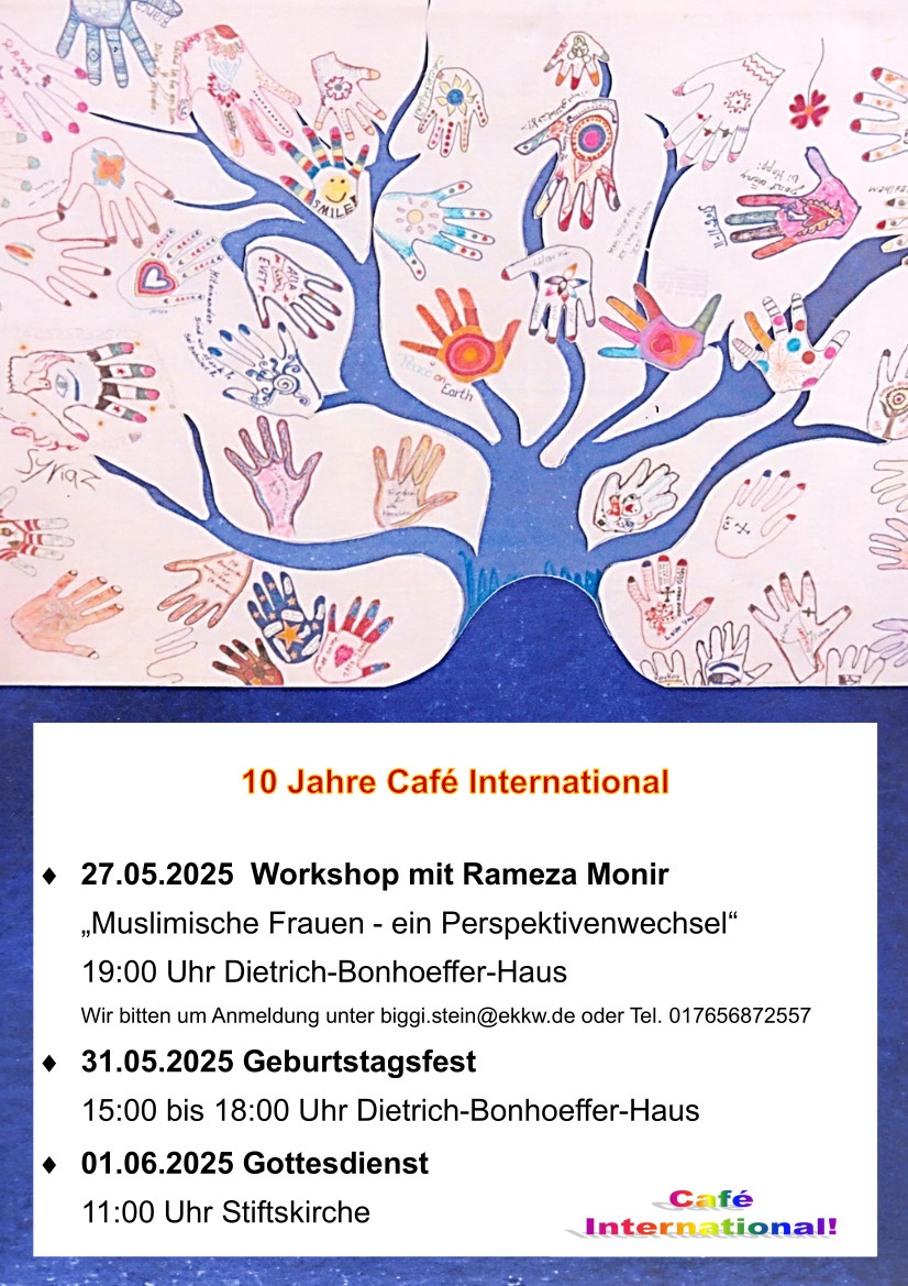 Plakat 10 Jahre Café1